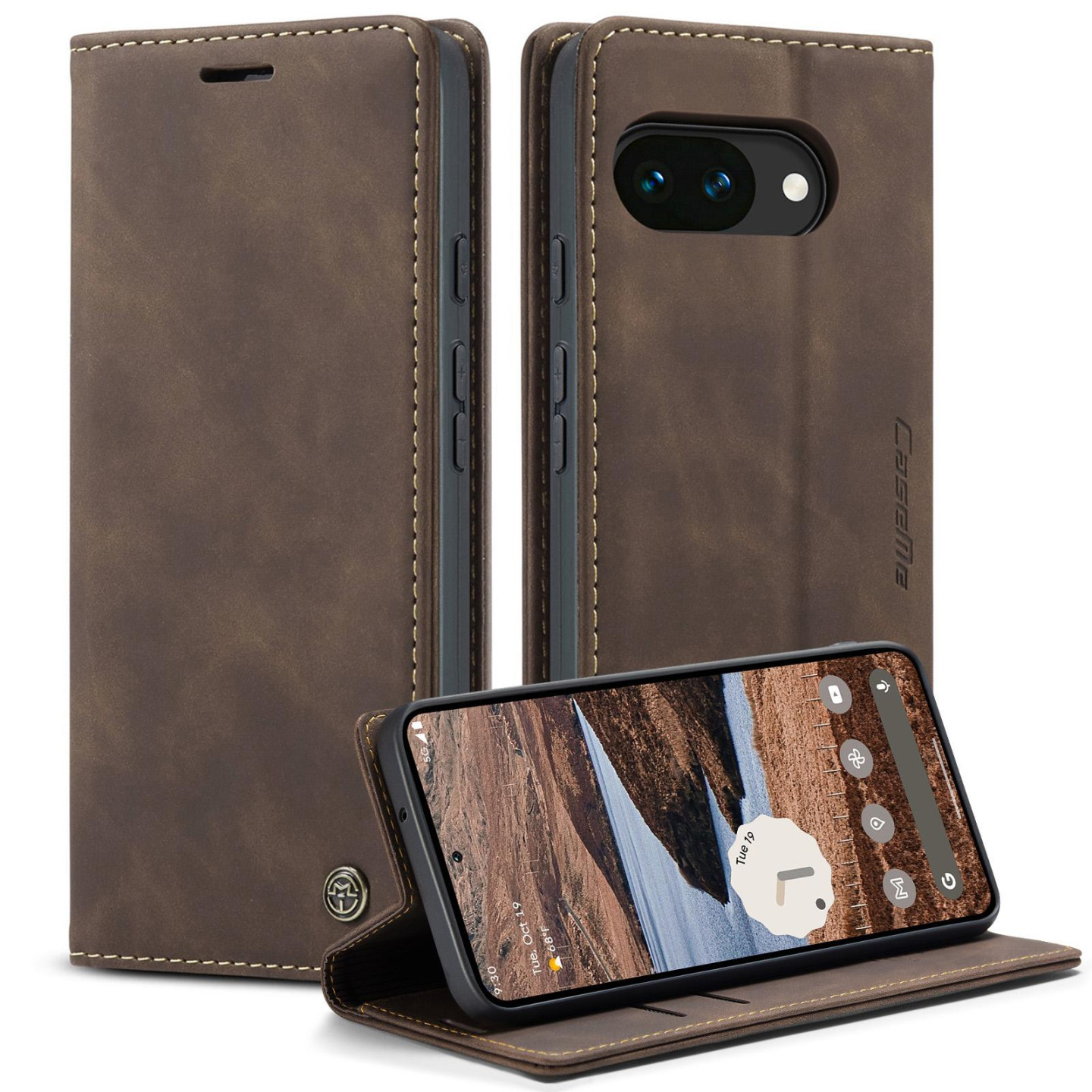 CASEME For Google Pixel 10A Etui med Stativ