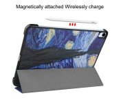 Till iPad Air 11 (2024) Slim fit tri-fold fodral - Painting 