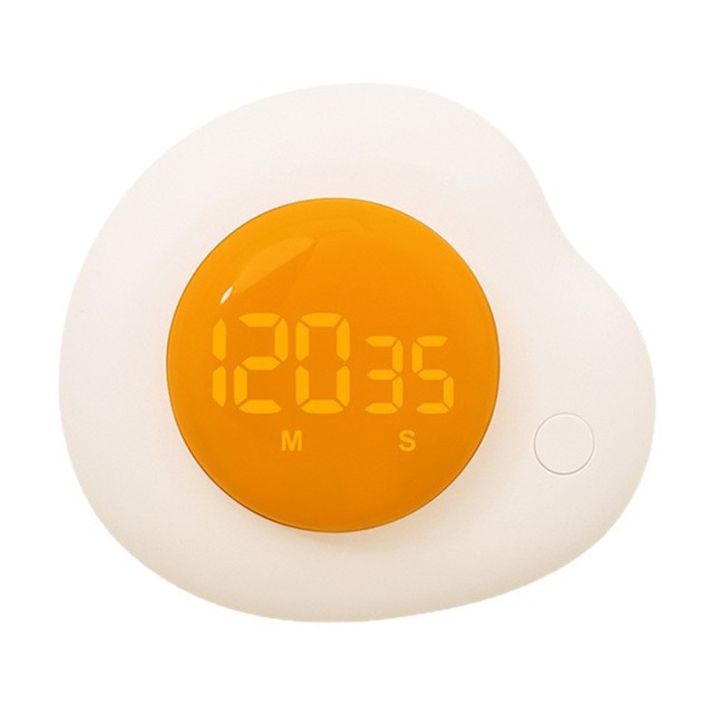 Egg Magnetic Timer Kitchen Timer with Forward/Reverse Modes Cooking Study Work