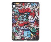 Till iPad Air 11 (2024) Slim fit tri-fold fodral - Graffiti