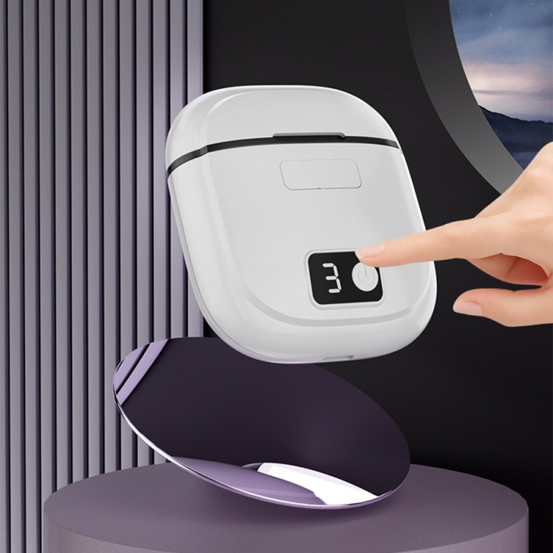 Elektrisk negleklipper med 3 gear, justerbar, USB-genopladelig, automatisk