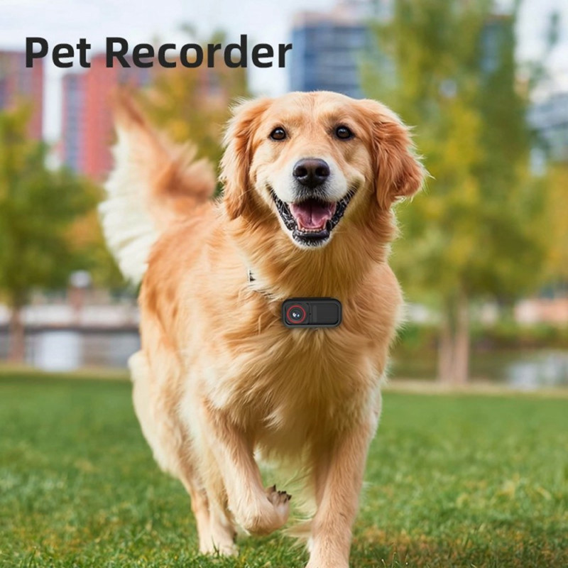 1.47" HD Screen Thumb Camera Magnetic Charging Case Mini Camera for Vlogging