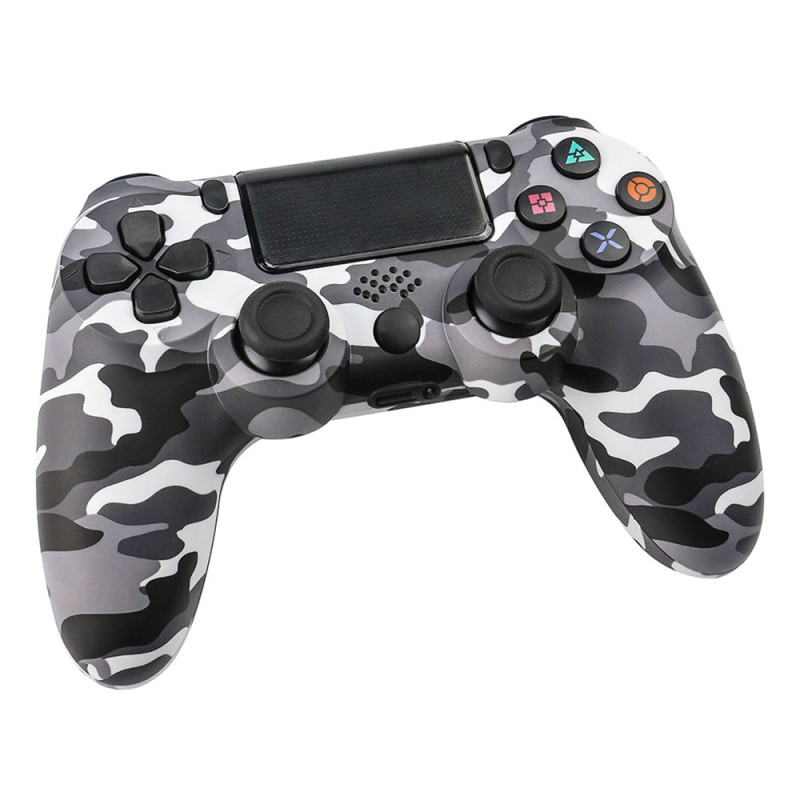 Trådløs spilcontroller til Sony PS4 Bluetooth Gamepad med vibration - Camouflage
