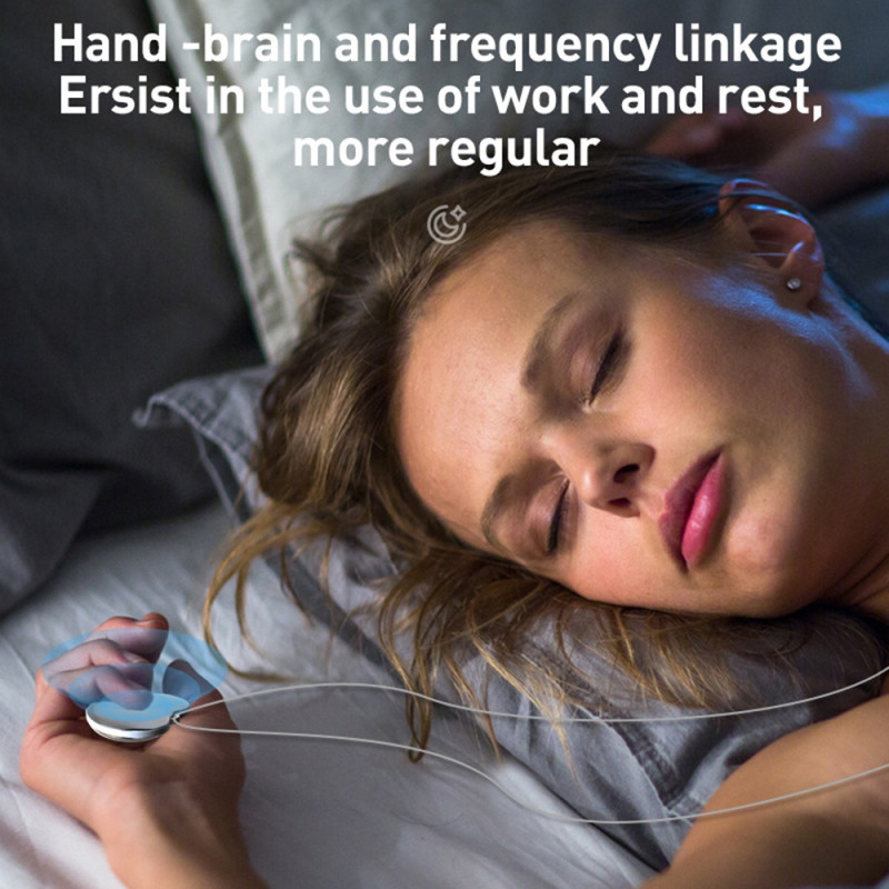 CES Microcurrent Sleep Aid kädessä pidettävä rentoutuslaite unettomuuden lievitykseen