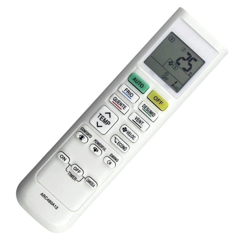 Remote Control Replacement for ARC480A12 for Daikin Air Conditioner