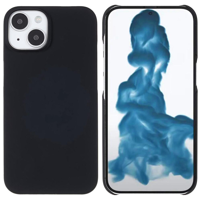 Rubberized Hard PC Suojakuori Protective Shell - iPhone 14 Plus - Musta