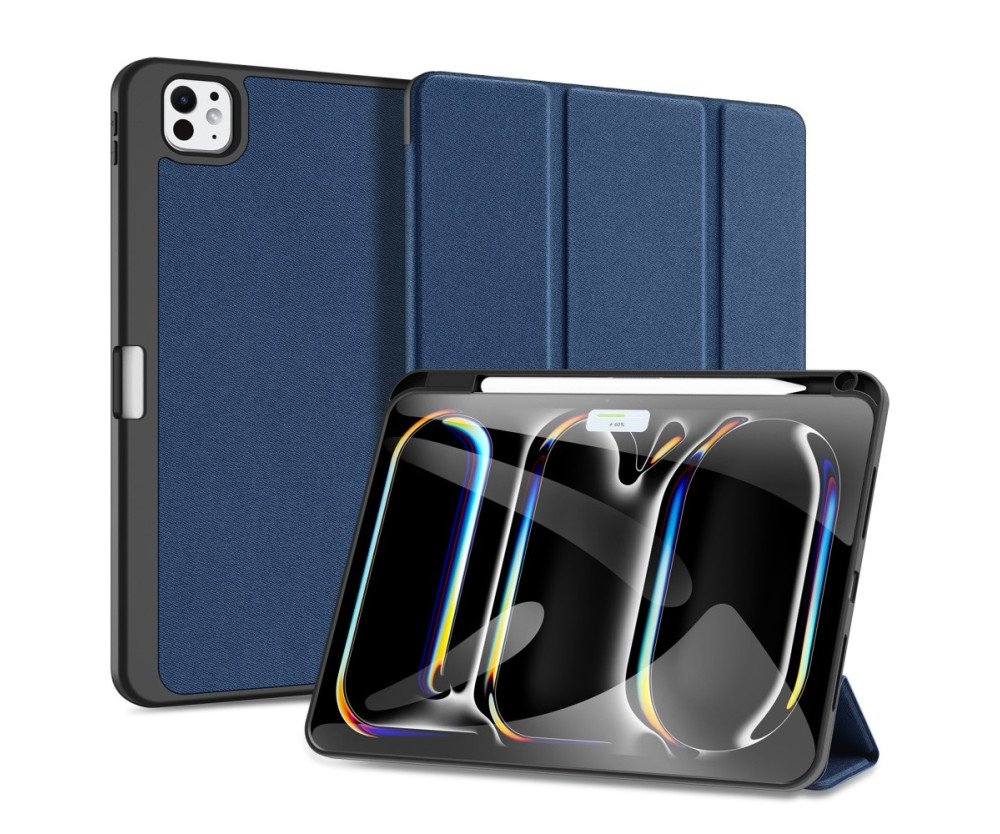 DUX DUCIS Domo iPad Pro 11 (2024) fodral Tri-Fold - Blå