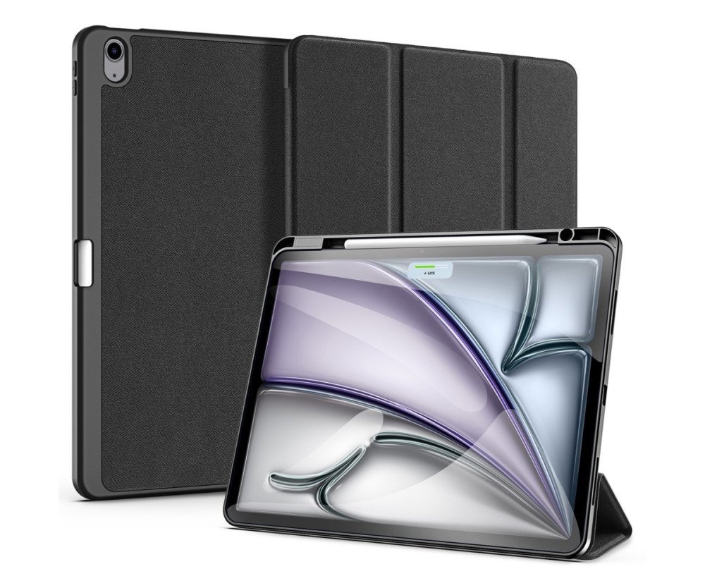 DUX DUCIS Domo iPad Air 13 (2024) fodral Tri-Fold - Svart