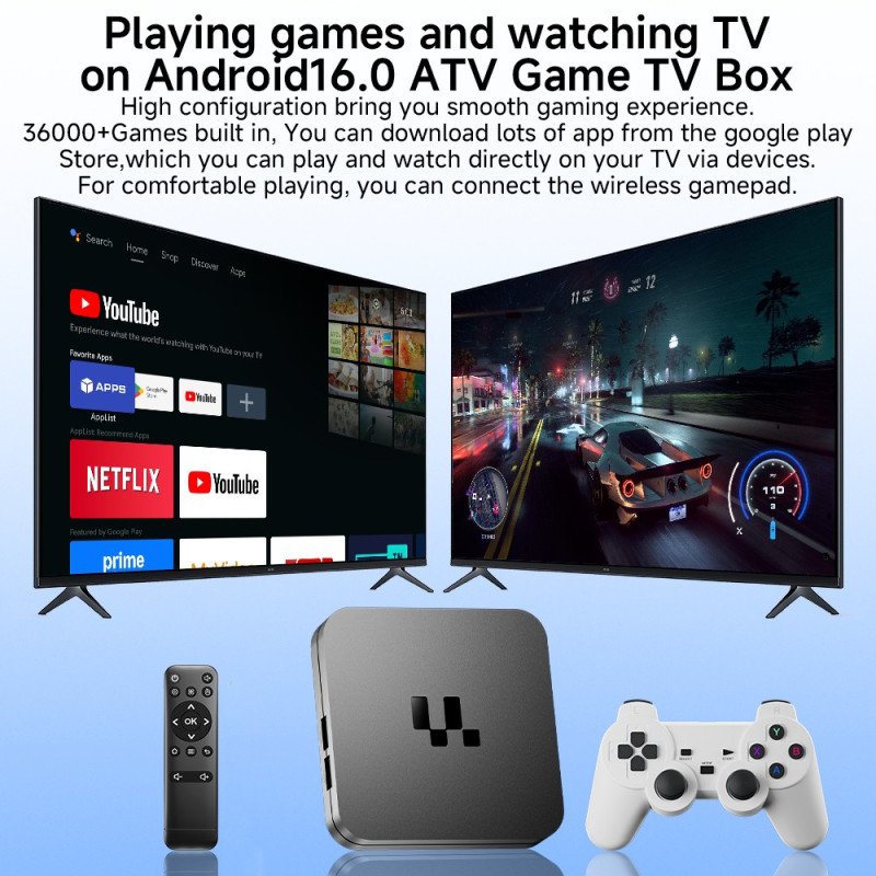 Y1 4K Ultra HD Älytelevisioboksi S905 Siru 2.4G/5G Kaksikaistainen WiFi Android 16.0 1+8GB