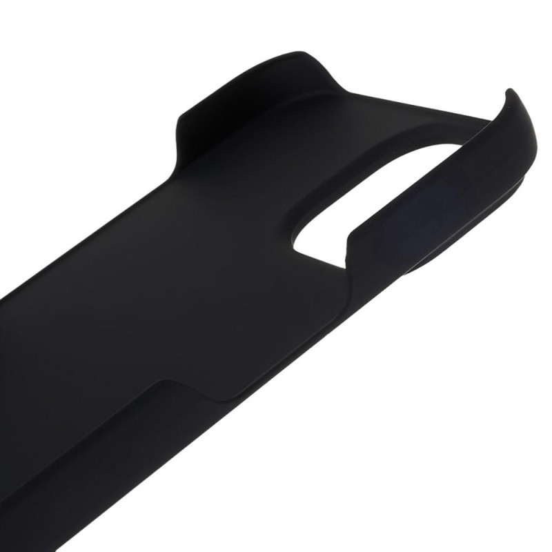 Rubberized Hard PC Suojakuori Protective Shell - iPhone 14 Plus - Musta