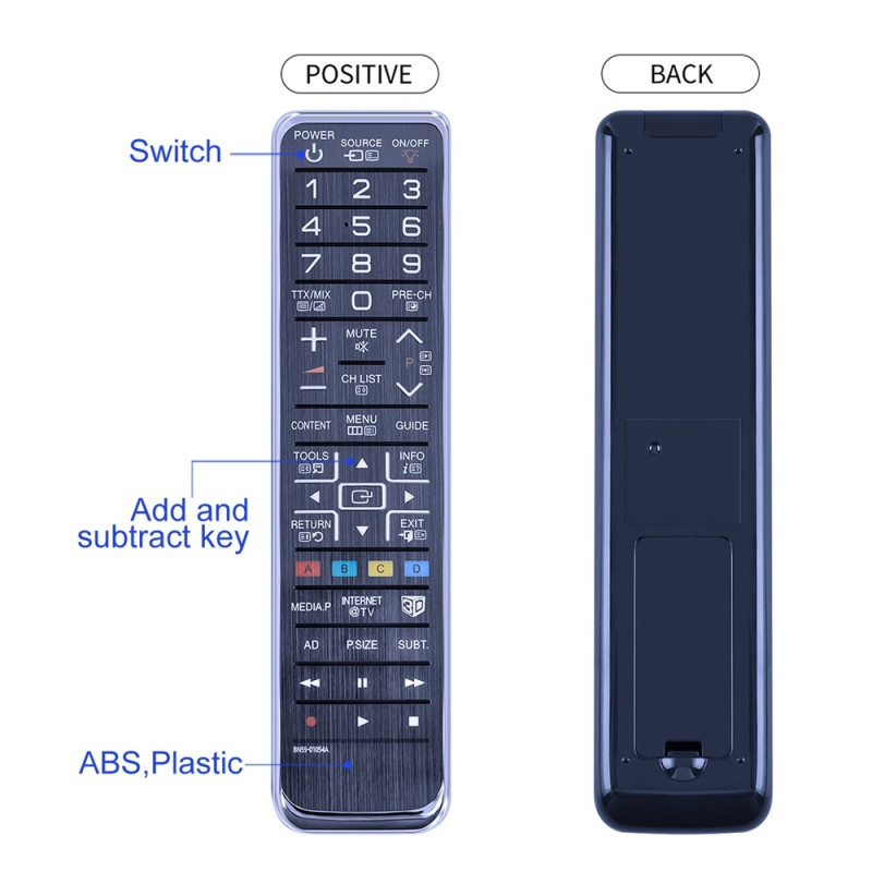 TV fjernkontroll Erstatning for BN59-01054A For Samsung TV