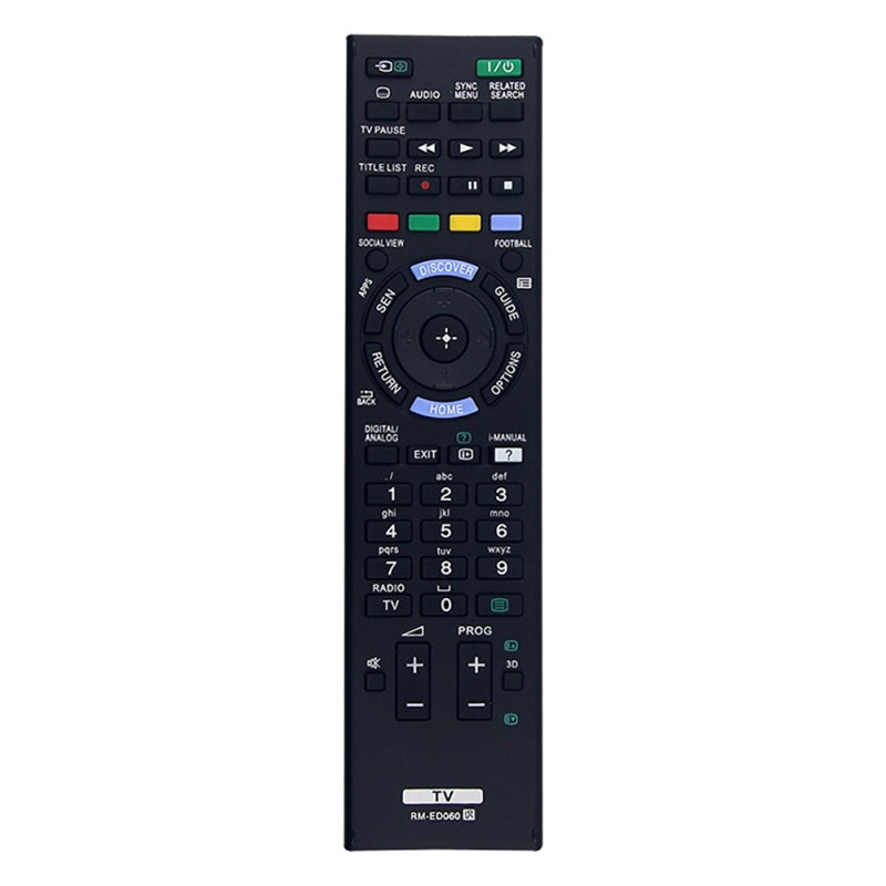 Remote Control Replacement for RM-ED060 For Sony TV