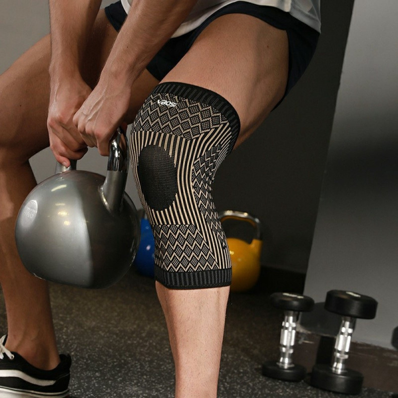 VBOSI 1 pc. Elastic stable Support for knee Knee brace Knee protector Patella Warming - M