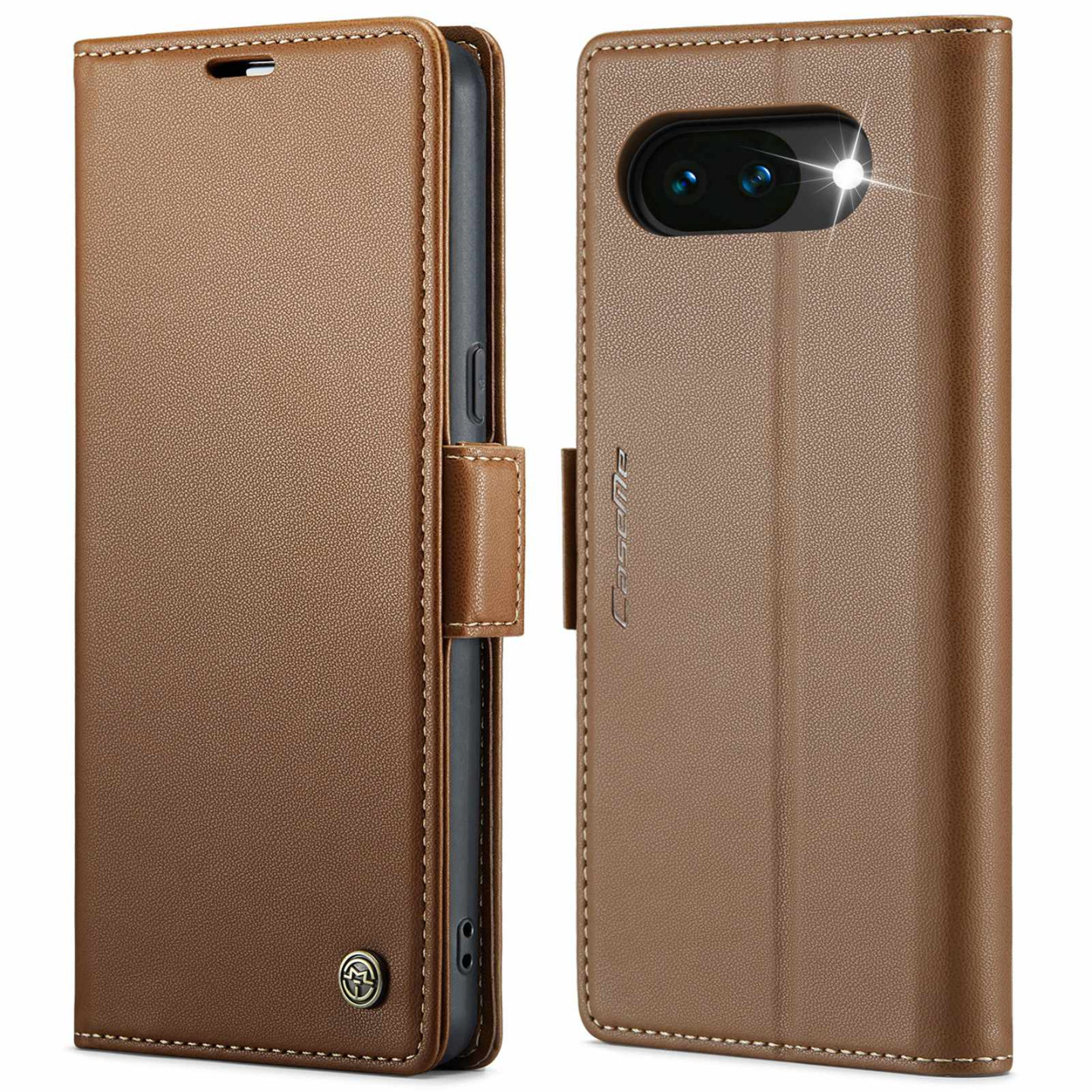 CASEME For Google Pixel 10a RFID Blocking Wallet Phone Cover