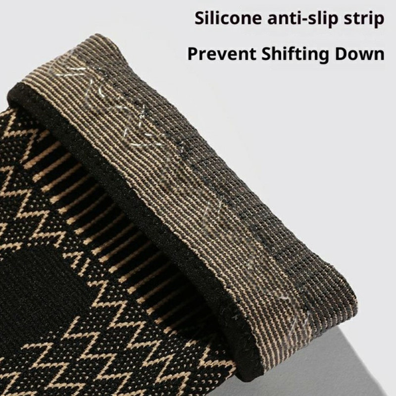 VBOSI 1 stk. Elastisk stabil støtte for kne Knestøtte Knebeskytter Patellavarmende - M