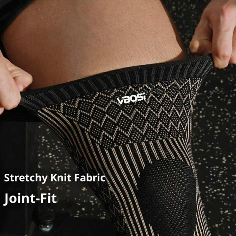 VBOSI 1 pc. Elastic stable Support for knee Knee brace Knee protector Patella Warming - M