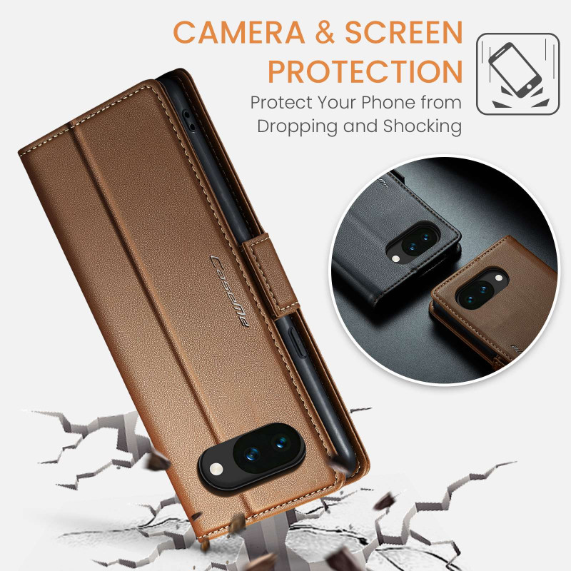 CASEME Google Pixel 10a RFID Suojattu Lompakkokotelo