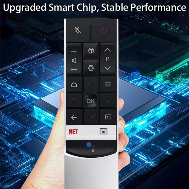 Remote Control Replacement for RC602S JUR2 For TCL TV Voice Activated