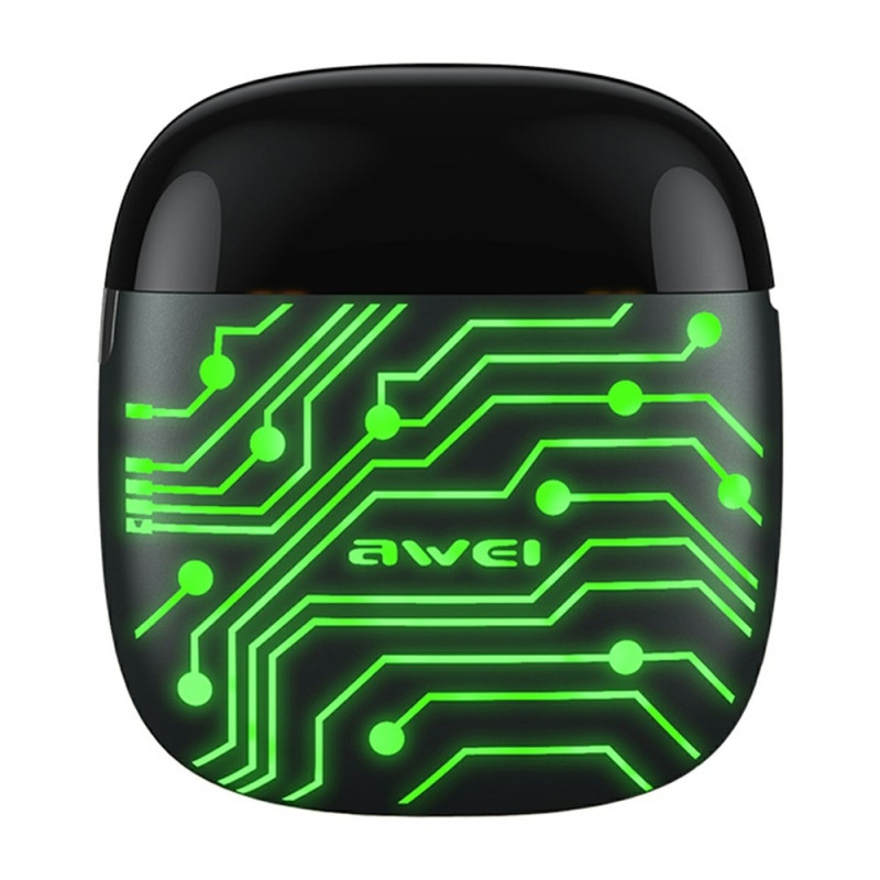 AWEI T28 Pro Gaming TWS Trådløse Hovedtelefoner Bluetooth In-Ear Lav Latency - Circuit