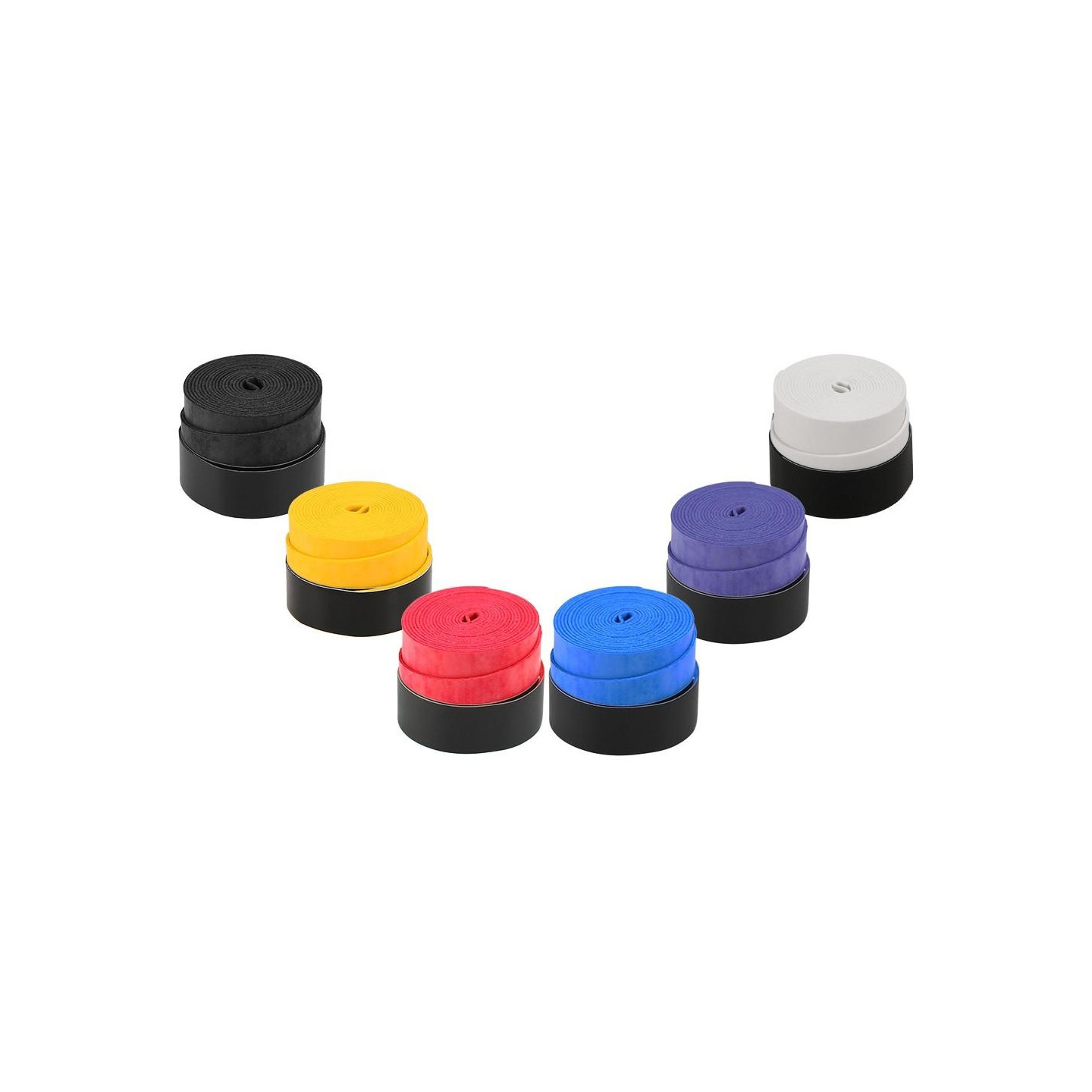 Tennis Racket Overgrips Anti - skid Sweat Tape Wraps Badminton 12 pieces 6x2