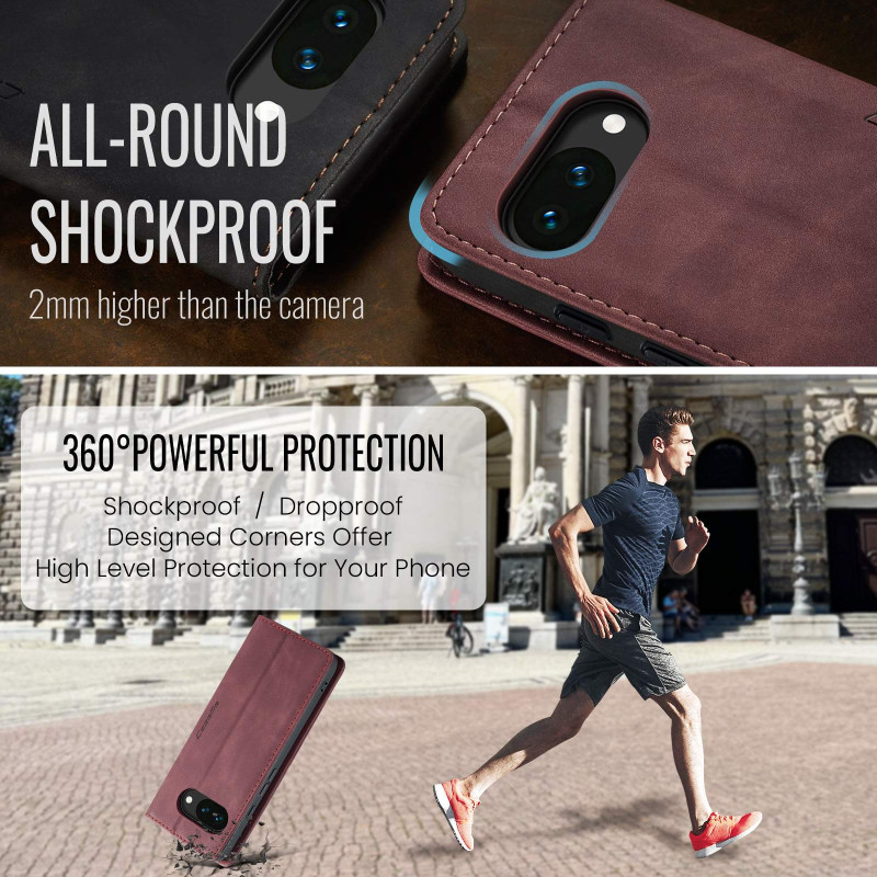 CASEME Til Google Pixel 10A Etui Stativ Telefon Cover