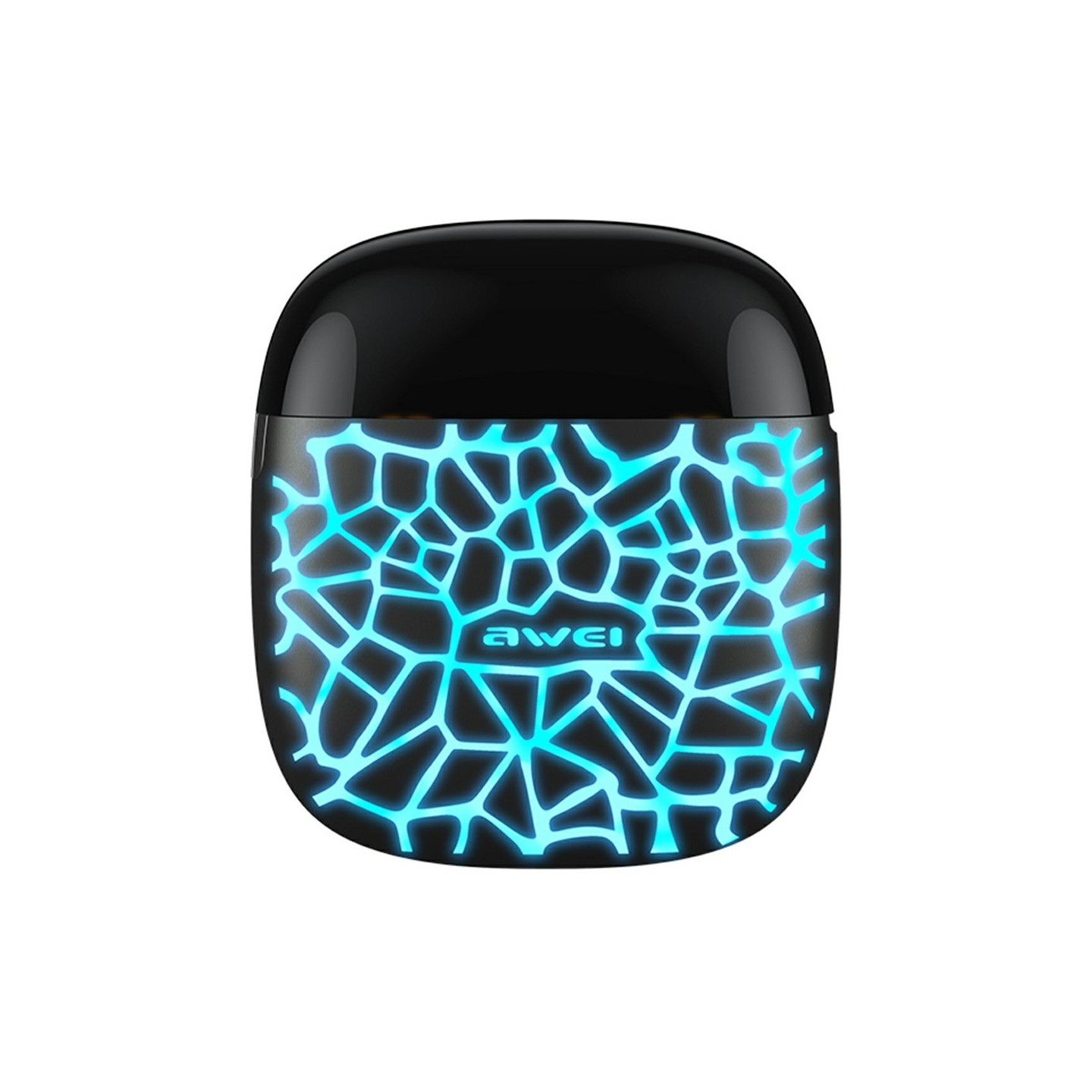 AWEI T28 Pro Gaming TWS Trådløse Hodetelefoner Bluetooth In-Ear Lav Latency - Fragment Pattern