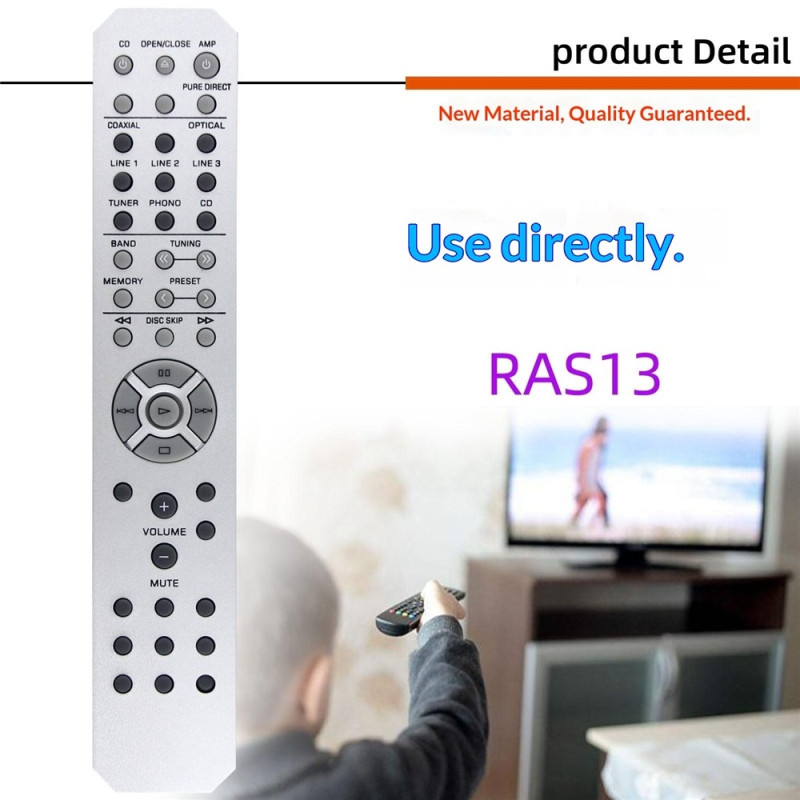 Udskiftning af fjernbetjening til RAS13 til Yamaha Sound Receiver