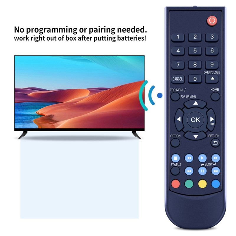 Remote Control Replacement for N2QAYA000205 For Panasonic Blu-Ray DVD Player