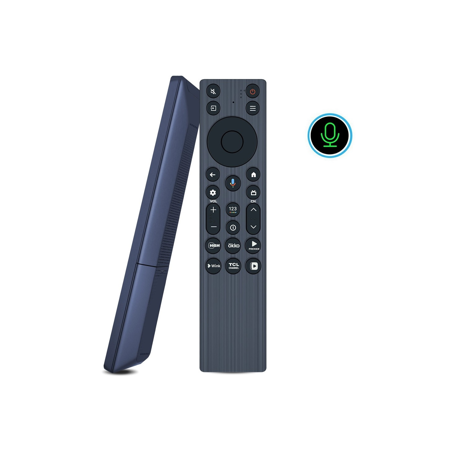 Remote Control Replacement for RC813A FMB9 For TCL TV Voice Activated