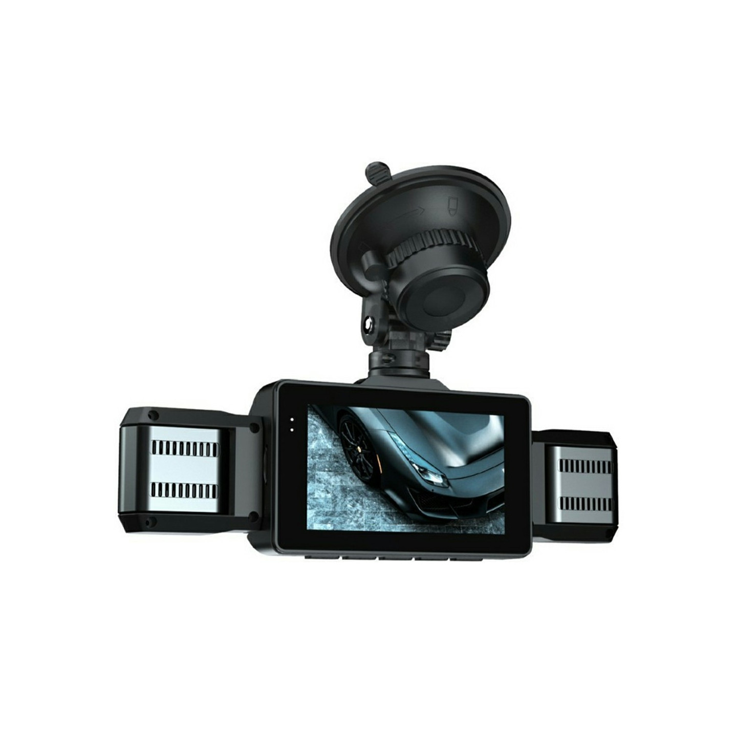 9728D 1080P WiFi Dash Cam HD 4-kanals kameraer med nattsyn, loopopptak