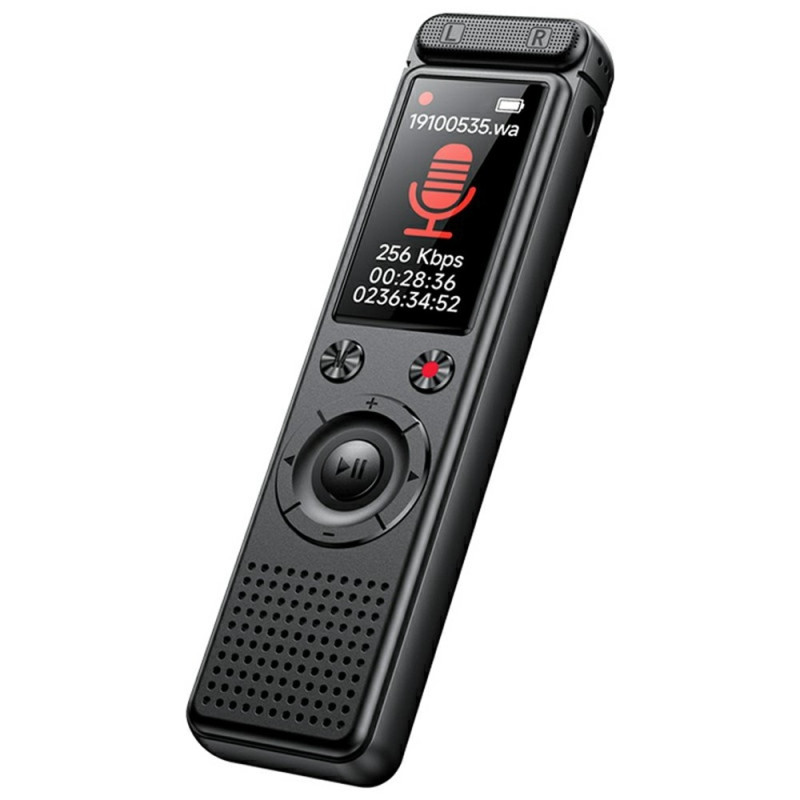 Ääninauhuri A30 8GB AI-ääninauhuri 360° Surround-melua vaimentava tallennuslaite