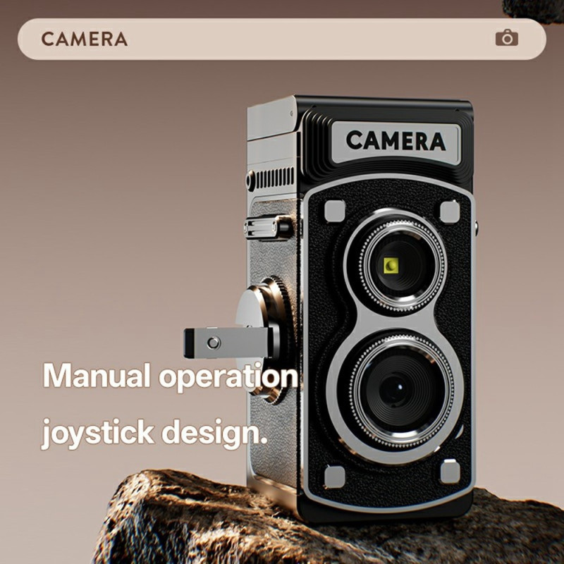 Kamera Retro Manuell Joystick Simulering Vintage Lommekamera HD Digitalkamera