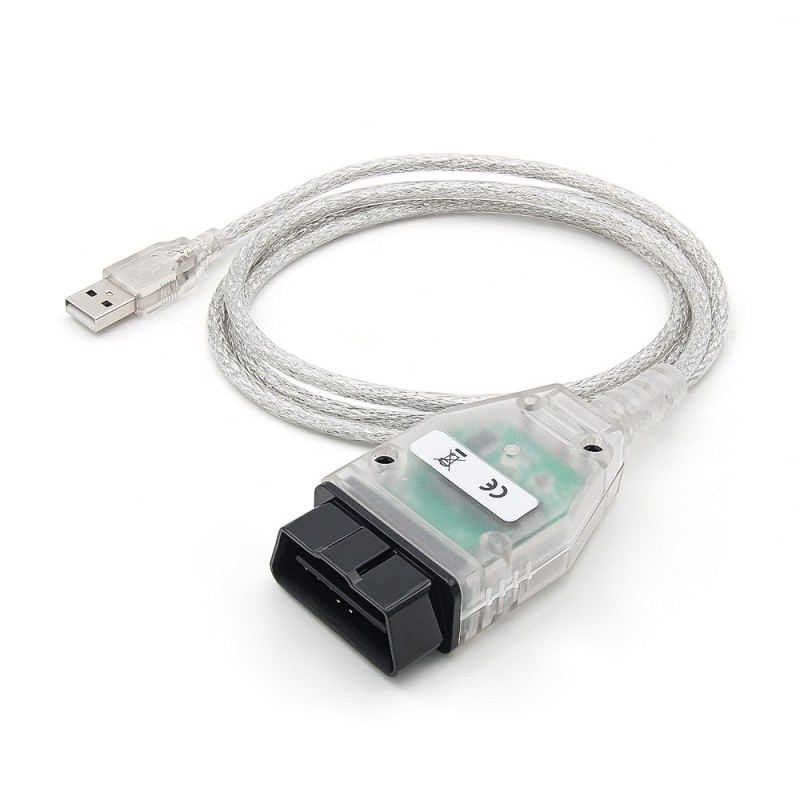Feilkodeleser K+DCAN K-CAN FTDI-brikke for E60 E61 E83 E81 E87 OBD2 OBD 2