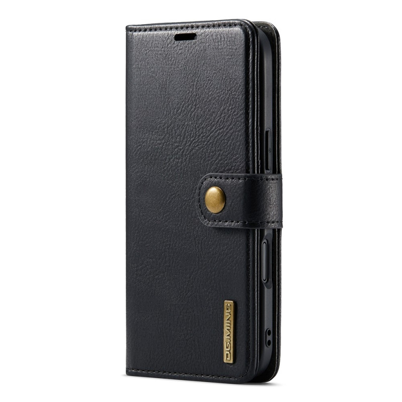 DG.MING For iPhone Air Wallet Case Detachable 2 in 1 - Black