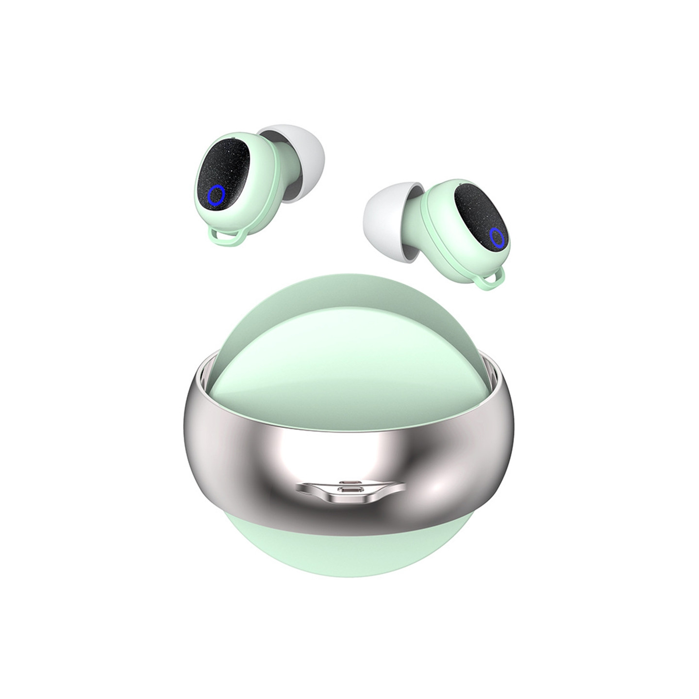 Wireless Headphones Bluetooth IPX7 Noise Cancelling In-Ear For Sleep - Grass