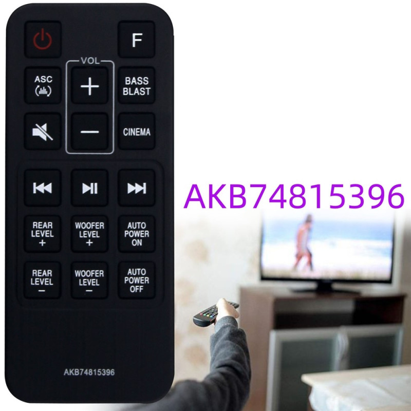 Replacement Remote Control for AKB74815396 For LG Soundbar