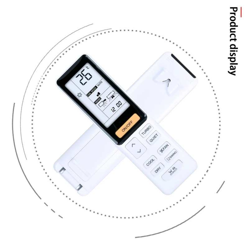 Erstatning fjernkontroll for 0010402886D for Haier klimaanlegg
