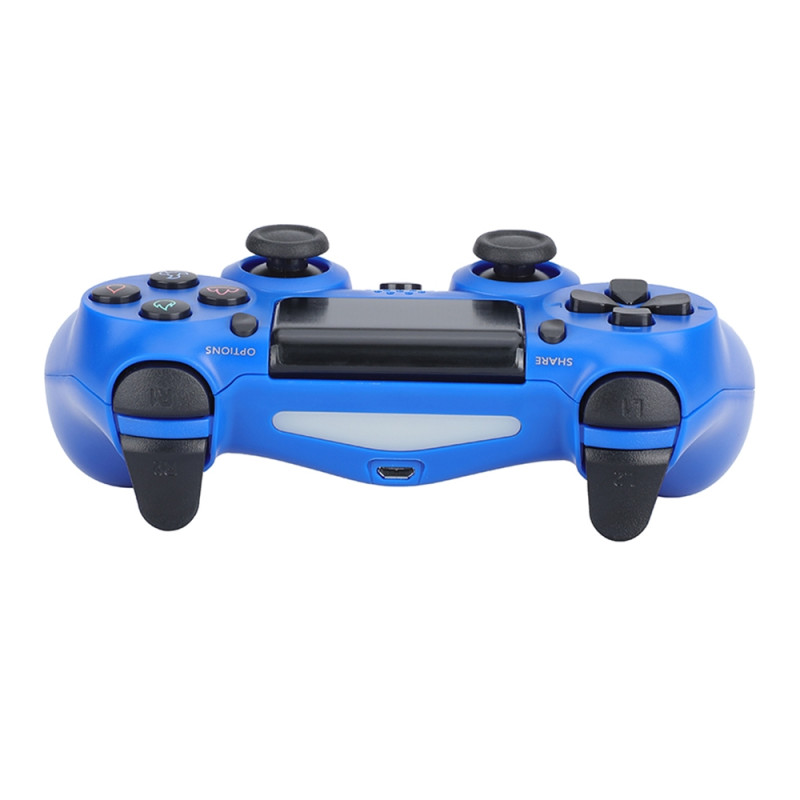 Trådløs spilcontroller til Sony PS4 Bluetooth Gamepad med vibration - Blå