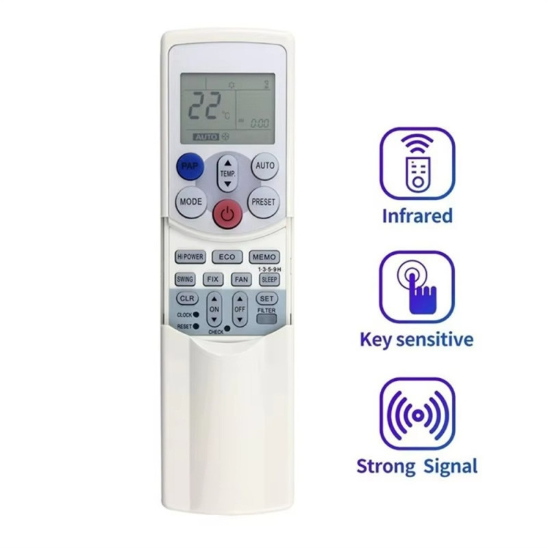 Erstatning fjernkontroll for WH-H01JE for Toshiba klimaanlegg