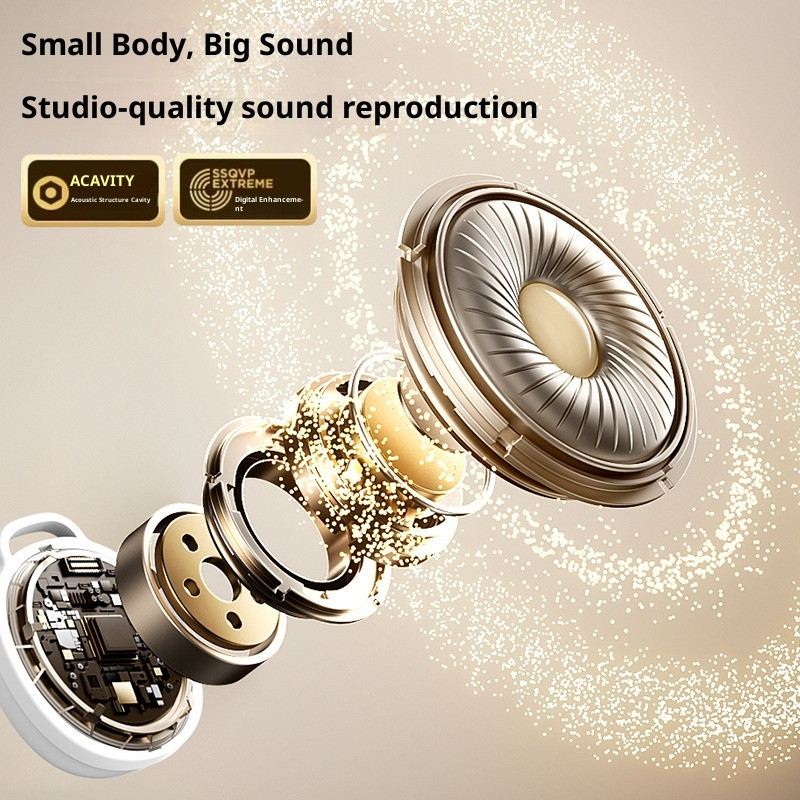 Wireless Headphones Bluetooth IPX7 Noise Cancelling In-Ear For Sleep - Grass