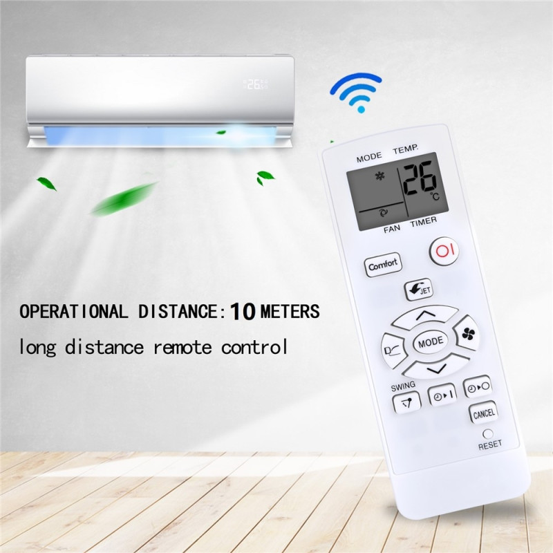 Remote Control Replacement for CRMC-A907JBEZ for Sharp Air Conditioner