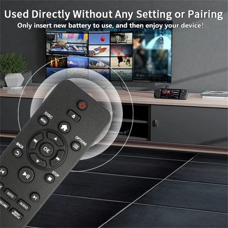 Remote Control Replacement for RC-5721 For Philips DVD