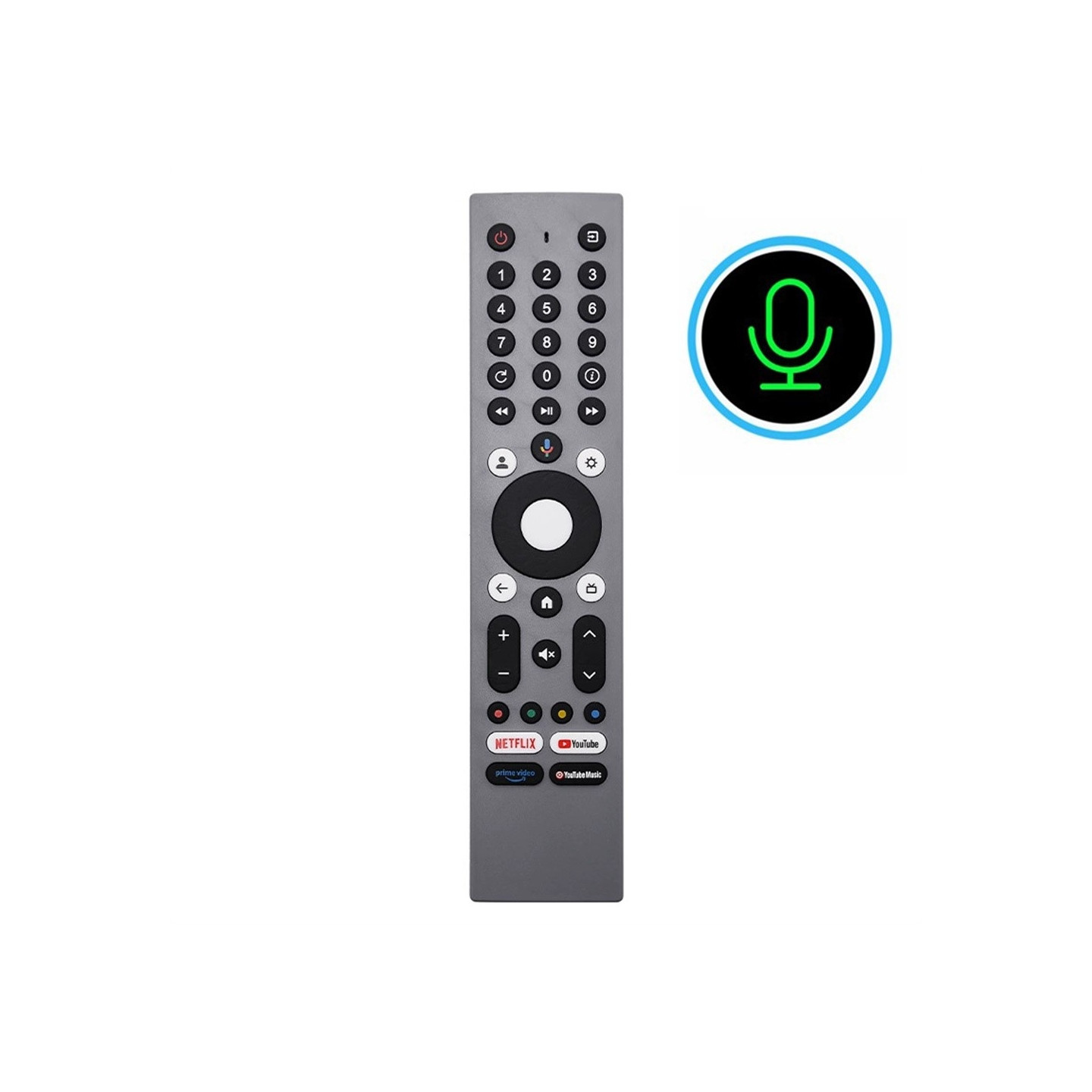 Remote Control Replacement for RM-C3295 For JVC TV Voice Activated