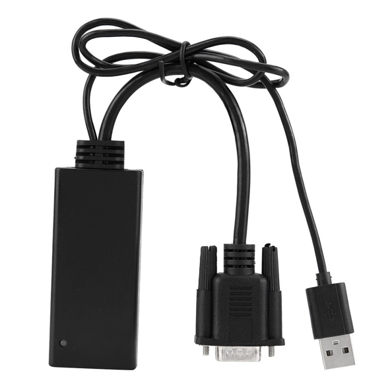 VGA + USB HD-muunnin HD-videosovitin ääni-USB-virtalähteellä