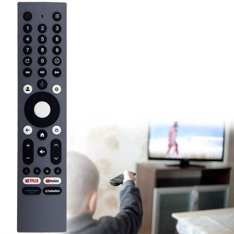 JVC-television ääniaktivoitu kaukosäätimen vaihto RM-C3295-mallille