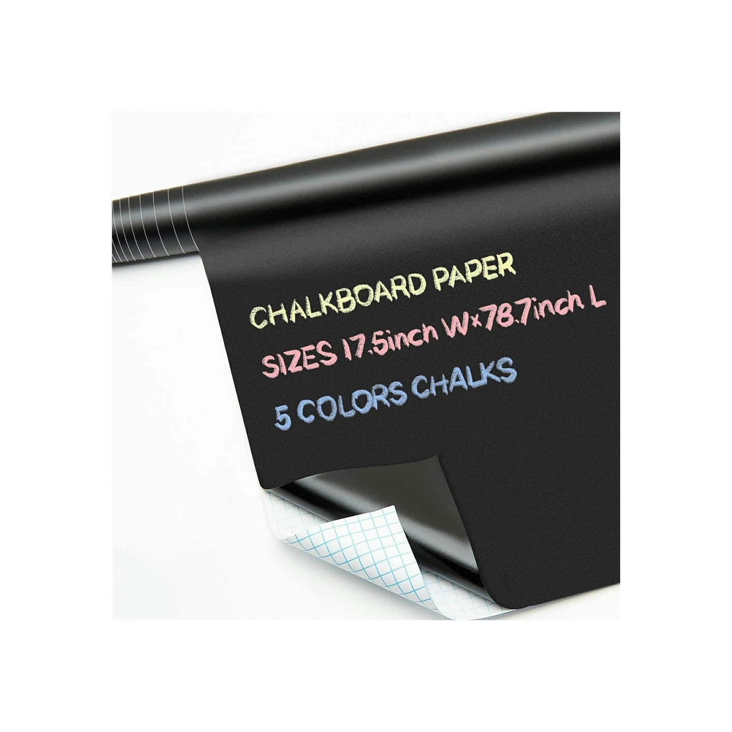 45 x 200 cm self-adhesive wall sticker chalkboard waterproof erasable board