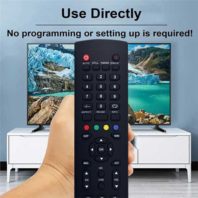 Udskiftning af fjernbetjening til RM-C3113 til JVC TV