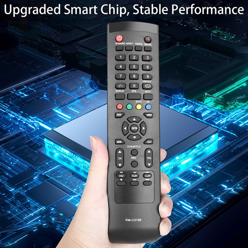 Fjernkontroll utskiftning for RM-C3195 for JVC TV