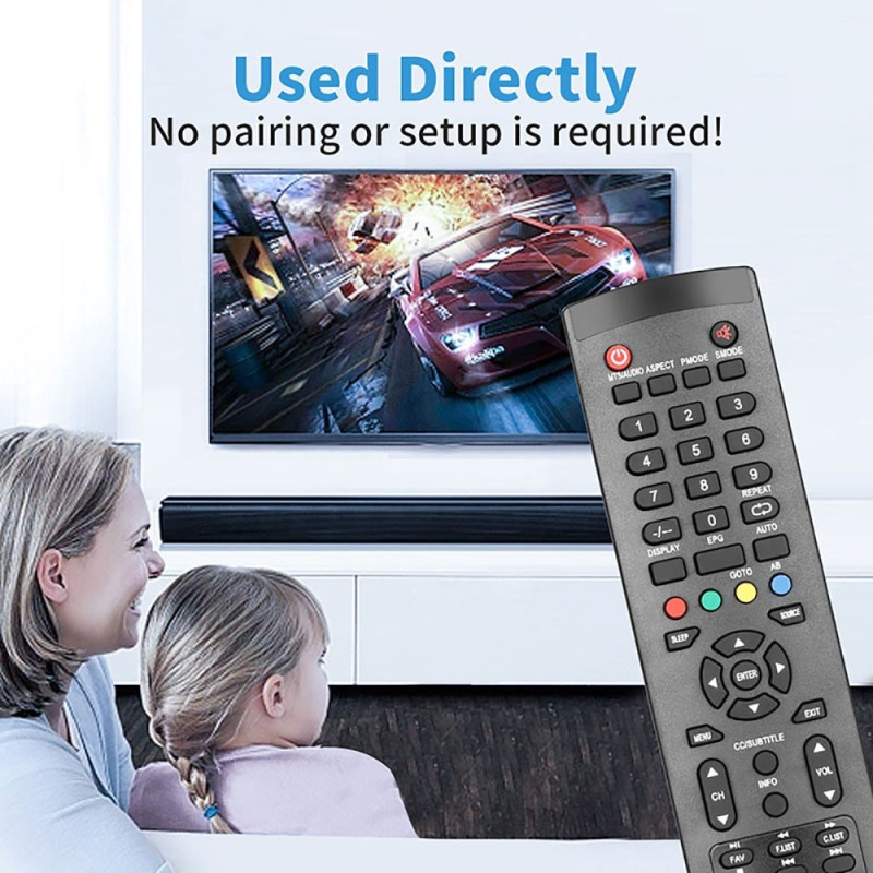 Remote Control Replacement for RM-C3195 For JVC TV