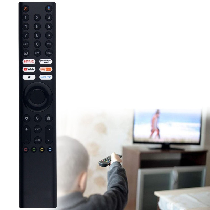 Fjernkontroll Erstatning for XMRM-P3 Xiaomi TV Stemmefunksjon